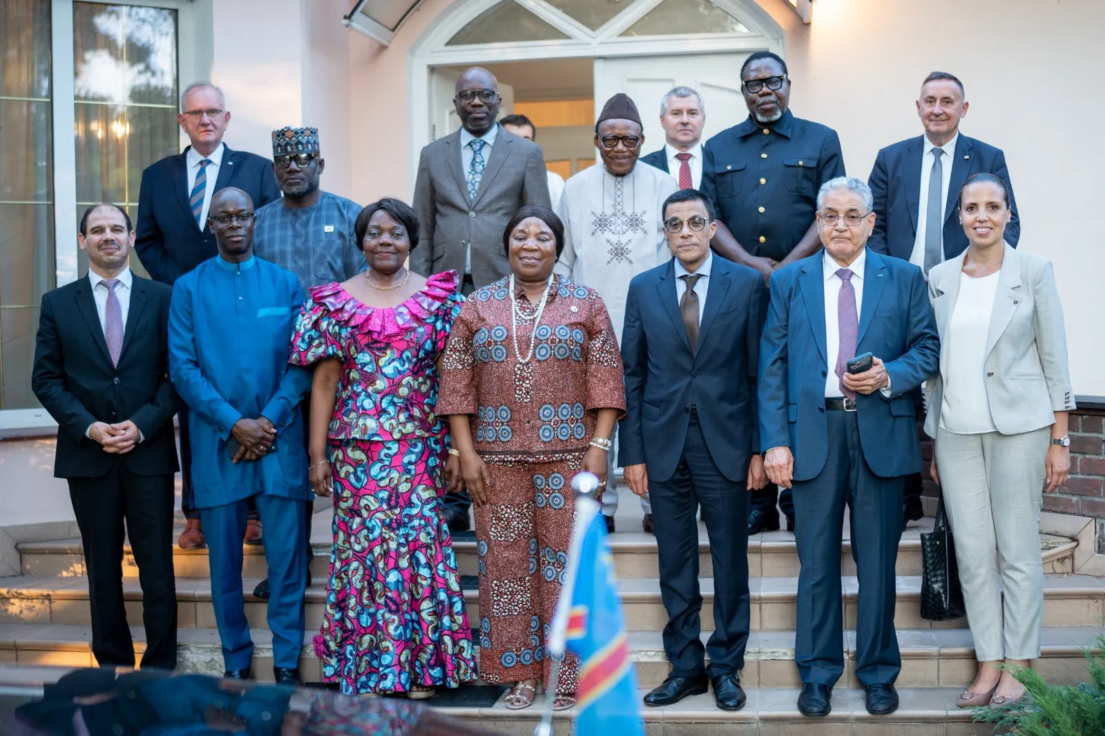 Africa Smart Investments and AfrykaPolska representatives at the official DRC diplomatic reception in Poland